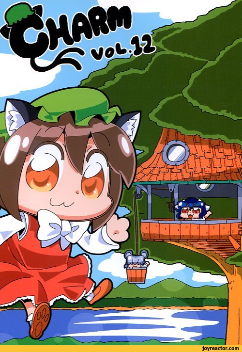 ,Chen,Touhou Project,Anime Tenchou x Touhou Project, Project Shrine Maiden,anime,fandoms,inaba tewi,Nazrin,bkub,Nekomata,animal ears,Animal Ears (Anime),Anime Unsorted