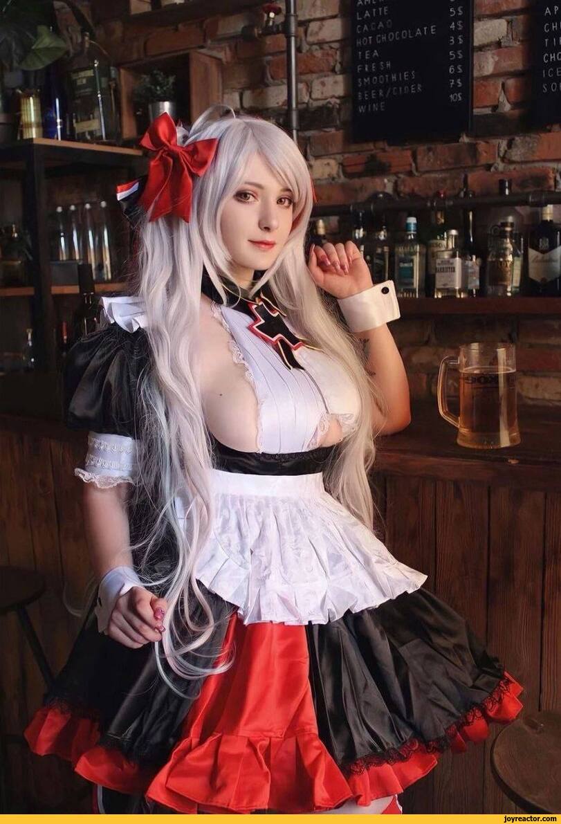 ﻿			
			p‘ fl H,Nika Kotova,prinz eugen (azur lane),azurlane,anime,fandoms,Anime Ero Cosplay,anime cosplay,beer,alcohol,drink,tatoo