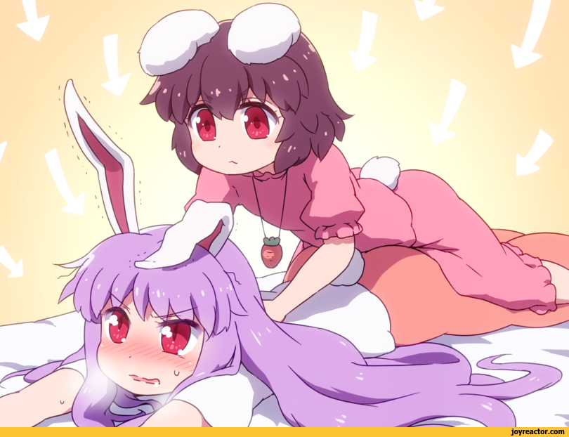 ,Touhou Project,Anime Tenchou x Touhou Project, Project Shrine Maiden,anime,fandoms,Shirosato,anime art,inaba tewi,Reisen Udongein Inaba,Usagimimi,Animal Ears (Anime),Anime Unsorted