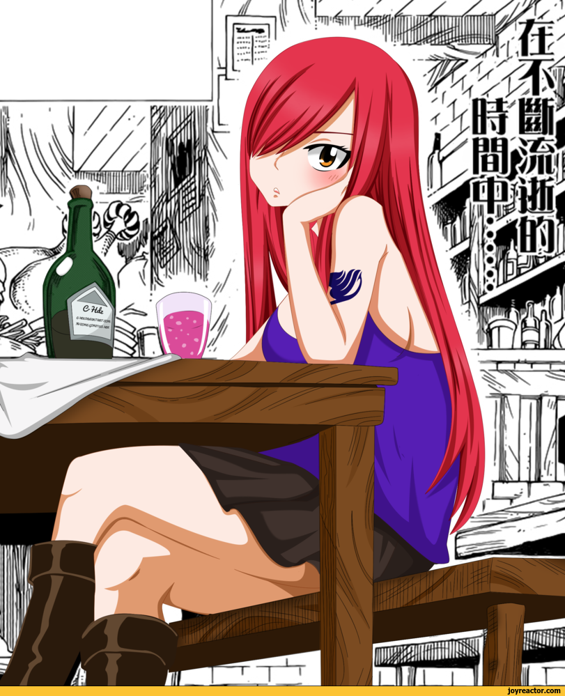 ,anime,fandoms,erza scarlet,Fairy Tail,Anime Artist,C-hdz,Anime Unsorted