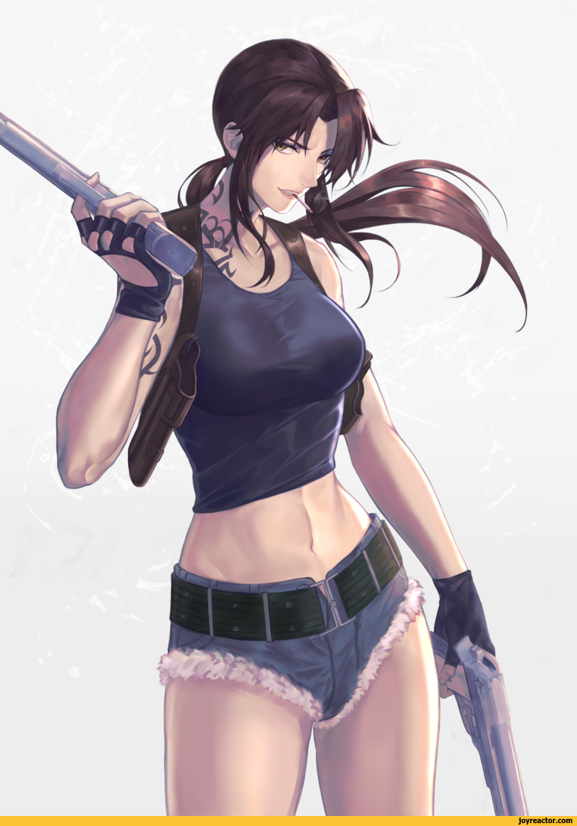 ,anime,fandoms,revy,black lagoon,Anime Unsorted