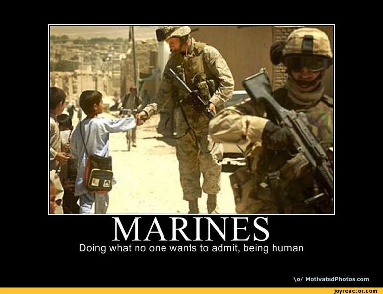 ﻿MARINES
Doing what no one wants to admit, being human
\o/ MotivatedPhotos.com,funny pictures,auto