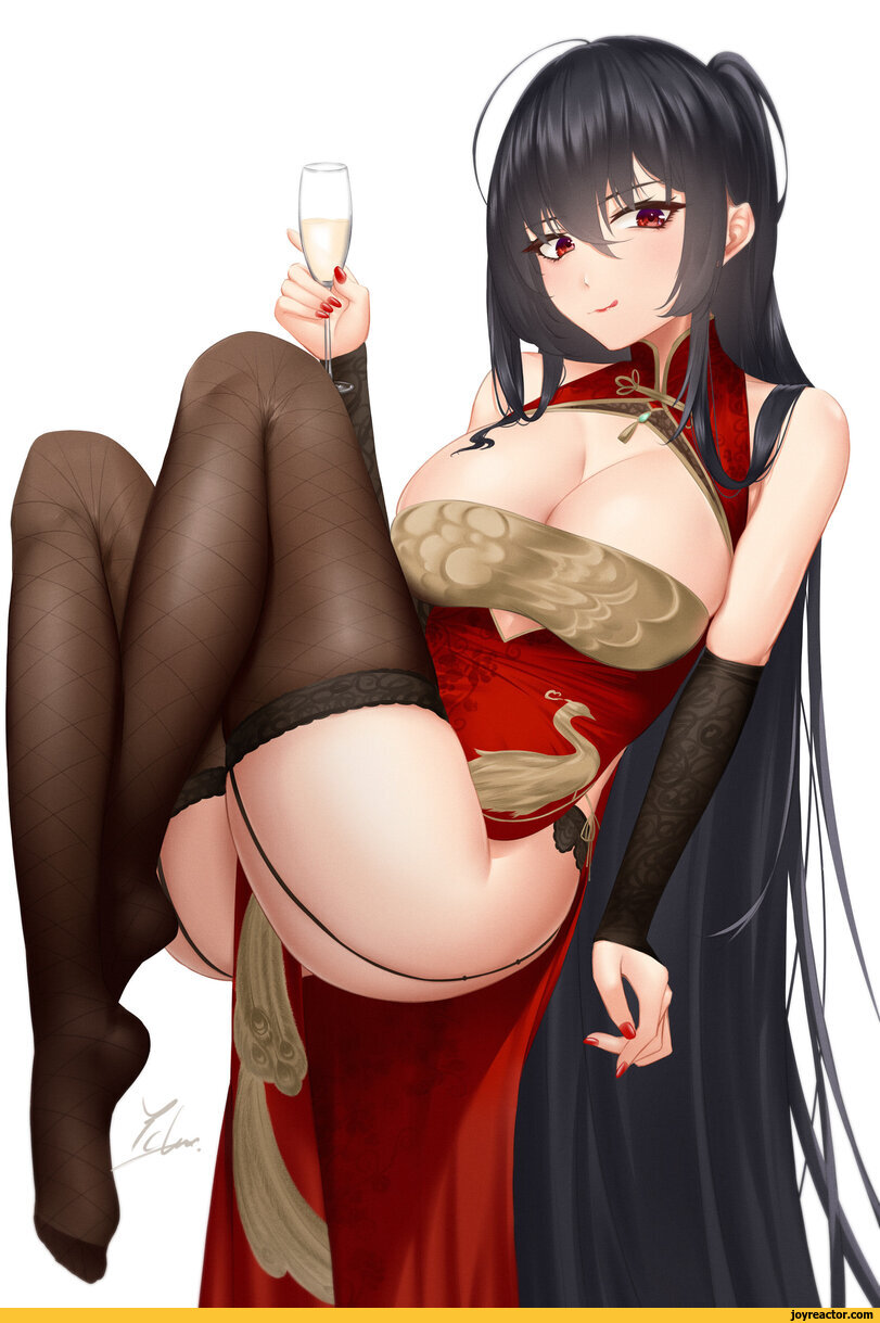 ,ichikushi mojibake,anime,fandoms,anime art,artist,takao (azur lane),azurlane,taihou (azur lane),Anime Adult,Anime Ero Ass,Anime Unsorted