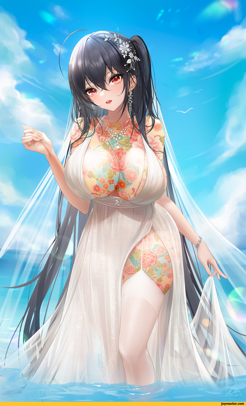 ,liu liaoliao,Anime Ero Kyonyuu,Anime Adult,anime,fandoms,taihou (azur lane),azurlane,anime art,artist,Anime Unsorted