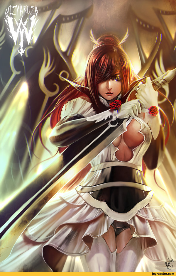 ,wizyakuza,artist,erza scarlet,Fairy Tail,anime,fandoms,Anime Unsorted